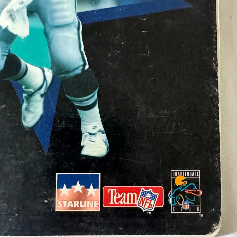 VINTAGE TROY AIKMAN DALLAS COWBOYS NOTEBOOK. USA MADE 1995 STARLINE TEAM NFL‎